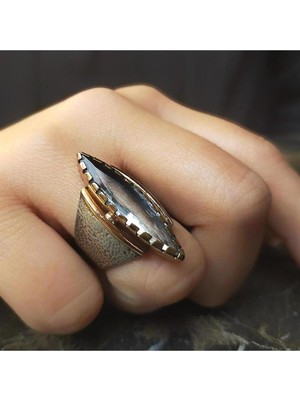 Pier Gümüş Otantik Zirkon Taşlı Gümüş Yüzük