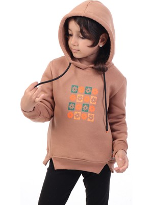 Toontoy Kız Çocuk Baskılı Sweatshirt