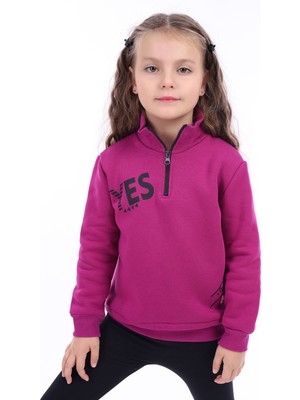 Toontoy Kids Toontoy Kız Çocuk Baskılı Sweatshirt