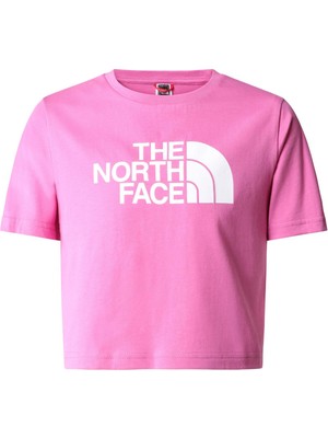 The North Face S/S Crop Easy Kız Çocuk Tişörtü NF0A83EULV71