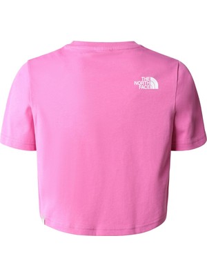 The North Face S/S Crop Easy Kız Çocuk Tişörtü NF0A83EULV71