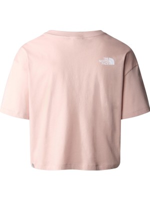 The North Face W S/s Cropped Easy Tee Kadın T-Shirt NF0A4T1RLK61