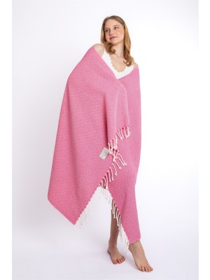 Sensomia Nora 90X190 cm 100% Pamuklu Peştamal Plaj Banyo Duş Deniz Havuz Yoga Modern Havlusu