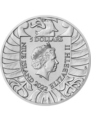 AgaKulche Silver 2 Oz Bullion Coin Czech Lion 2022 Stand (Ag 999 / 62,20 G /37 Mm/ St)