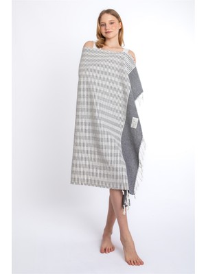 Sensomia Flora 90X190 cm 100% Pamuklu Peştamal Plaj Banyo Duş Deniz Havuz Yoga Modern Havlusu