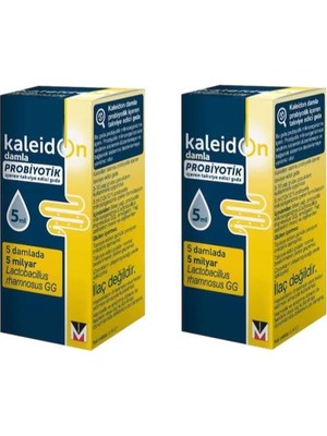 Kaleidon Probiyotik Damla 5 ml 2'li Lactobacillus rhamnosus GG İçeren Takviye Edici Gıda