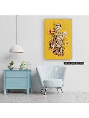 Woody City Skeleton With Candy Cam Tablo