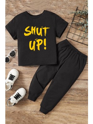 Trendypassion Çocuk Shut Up Alt - Üst Eşofman Takımı
