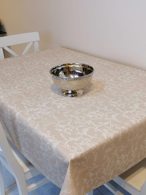 Başak Ev Tekstili Elyaflı Pvc Muşamba - Desenli Silinebilir Masa Örtüsü