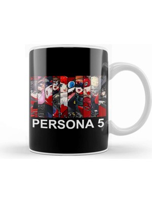 Persona 5 Strikers All Member Kupa Bardak Porselen