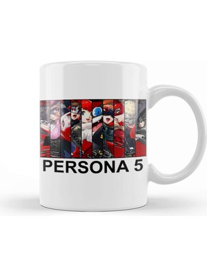 Persona 5 Striker All Character Kupa Bardak Porselen