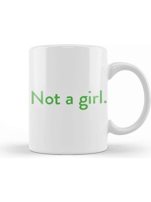 Not A Girl Janet The Good Place Kupa Bardak Porselen