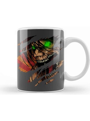 Eren Titan Attack On Titan Eren Jaeger Kupa Bardak Porselen