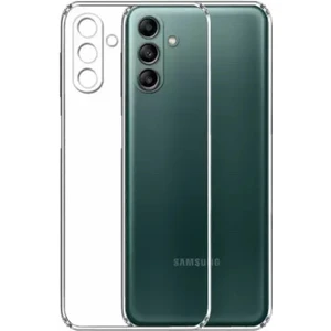 Samsung Galaxy A04S Kılıf Şeffaf Kamera Korumalı Tıpalı Yumuşak Silikon