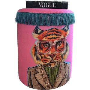 Sinem Şahin Mimarlık Jungle Scar Puf