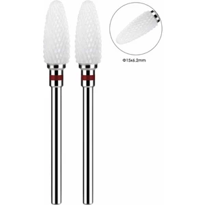 2'li Seramik Kırmızı Freze Uç Seti