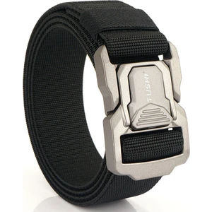 Alüminyum Uçlu Naylon Elastik Örgülü Kemer (Yurt Dışından)