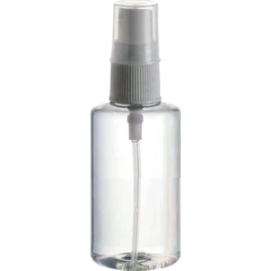 Sert Plastik 50 Ml Boş Sprey Kolonya Dezenfektan Şişesi + Valf 10 Adet