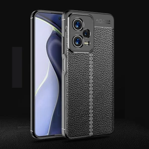 For Poco X5 Pro 5g Yumuşak Iş Deri Cep Telefonu Kılıfları (Yurt Dışından)