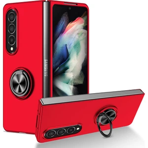 For Samsung Galaxy Z Fold4 Manyetik Halka Cep Telefonu Kılıfları (Yurt Dışından)