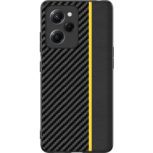 For Poco X5 Pro 5g Karbon Fiber Dikiş Cep Telefonu Kılıfları (Yurt Dışından)