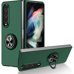 For Samsung Galaxy Z Fold4 Manyetik Halka Cep Telefonu Kılıfları (Yurt Dışından)