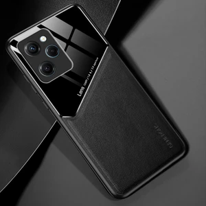 For Poco X5 Pro 5g Manyetik Emme Dikiş Deri Deseni Cep Telefonu Kılıfları (Yurt Dışından)