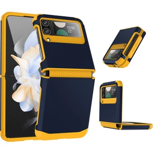 For Samsung Galaxy Z Flip4 Zırh Cep Telefonu Kılıfları (Yurt Dışından)