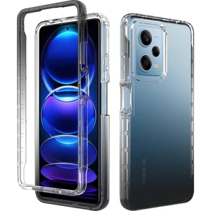 For Poco X5 Pro 5g Ikisi Bir Arada Şeffaf Gradyan Cep Telefonu Kılıfları (Yurt Dışından)