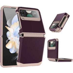 For Samsung Galaxy Z Flip4 Zırh Cep Telefonu Kılıfları (Yurt Dışından)