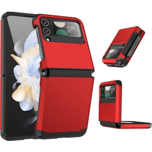 For Samsung Galaxy Z Flip4 Zırh Cep Telefonu Kılıfları (Yurt Dışından)