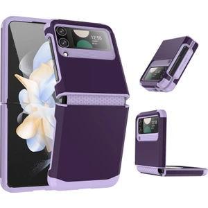 For Samsung Galaxy Z Flip4 Zırh Cep Telefonu Kılıfları (Yurt Dışından)