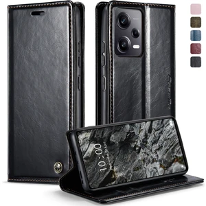 For Poco X5 Pro 5g Manyetik Emme Retro Cep Telefonu Kılıfları (Yurt Dışından)