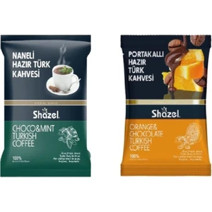 1 Paket Nane ve 1 Paket Portakal Aromalı Türk Kahvesi (Toplamda 2X100GR.)