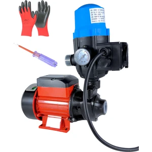 Profesyonel Qb 60 Set Hidrofor Otomatik Su Bahçe Pompası 0.5 Hp Hidropack Pompa 2 Kat 2 Daire