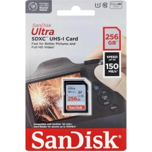 Ultra 256GB 150MB/S Sdhc/sdxc Class 10 Uhs-I Hafıza Kartı SDSDUNC-256G-GN6IN
