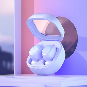 Bluetooth Kulaklıklar Kulak Içi Gürültü Önleyici Kompakt Taşınabilir Spor Müziği Kulaklıkları (Yurt Dışından)