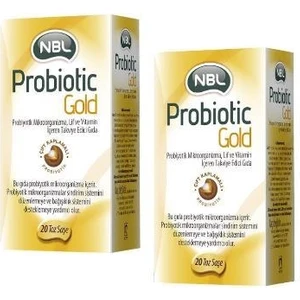Nbl Probiotic Gold 20 Stick Saşe 2'li