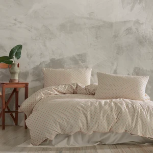 Macas Home Freya Orange %100 Pamuklu Yıkamalı Vintage Çift Kişilik Nevresim Takımı 200*220 Fryockt