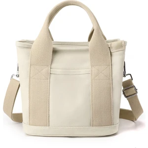 Dayanıklı Günlük Kanvas Çanta Çok Katmanlı Tote Kanvas Saplı Çanta (Yurt Dışından)