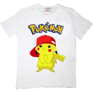 Pokemon Pikachu Çocuk Tişört Pikaçu