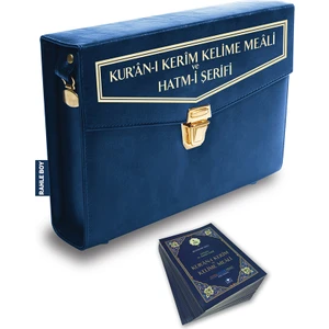 Kelime Mealli 30 Cüz Hatmi Şerif Kur'an-ı Kerim (Rahle Boy) - Elmalılı Muhammed Hamdi Yazır