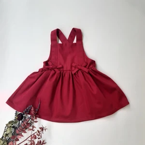 İkoko Kids  Kırmızı Ayarlanabilir Askılı Elbise