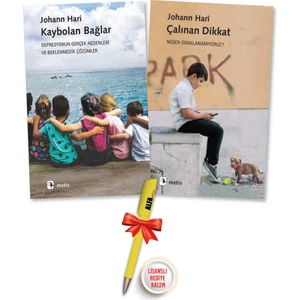 Kaybolan Bağlar - Çalınan Dikkat Neden Odaklanamıyoruz? - Johann Hari + Alfa Moda Kalem