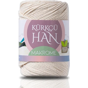 Kürkçü Han Makrome 3mm 200GR 130M Premium Örgü Ipi