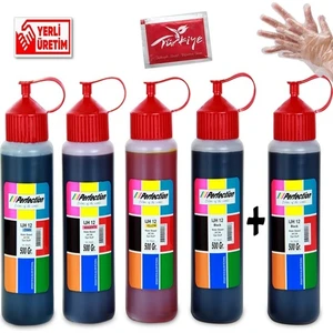 Epson L100 L110 L120 Yazıcı Uyumlu Mürekkep Dolum Seti 5 x 500 ml