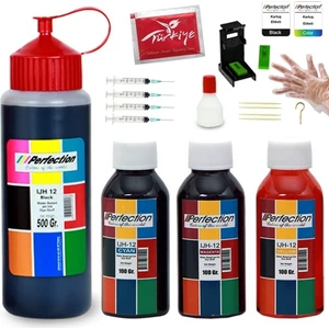 Canon Pg-46 Cl-56 E404 E414 E464 Mürekkep Dolum Seti 500 ml + 3 x 100 ml