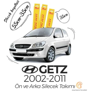 Hyundai Getz Ön Arka Silecek Seti (2002 - 2011)