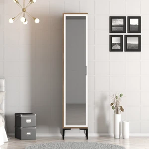 Variant Mobilya Kumsal 1 Kapılı (R) Gardrop - Lidya / Beyaz