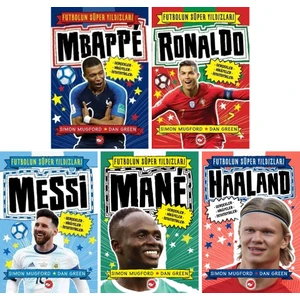 Futbolun Süper Yıldızları: Mbappe - Futbolun Süper Yıldızları: Ronaldo - Futbolun Süper Yıldızları: Mesii - Futbolun Süper Yıldızları: Haaland - Futbolun Süper Yıldızları: Mane